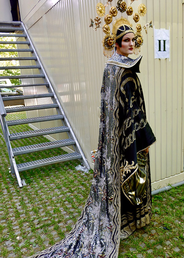 Kostümstill, DIE SCHWEIGSAME FRAU, Bayerische Staatsoper München, Münchener Opern Festspiele, Entwurf/Foto:Esther Bialas